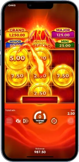 Coin Volcano Великий виграш