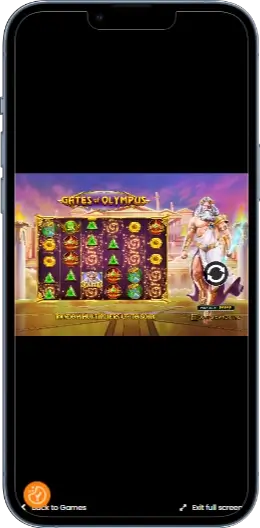 Gates Of Olympus Початковий екран