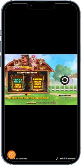 The Dog House Megaways Початковий екран