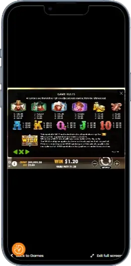 Wild West Gold Таблиця виплат