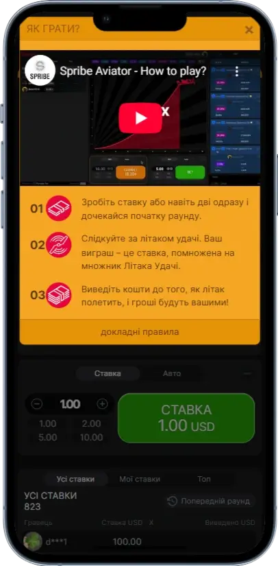 Aviator Правила