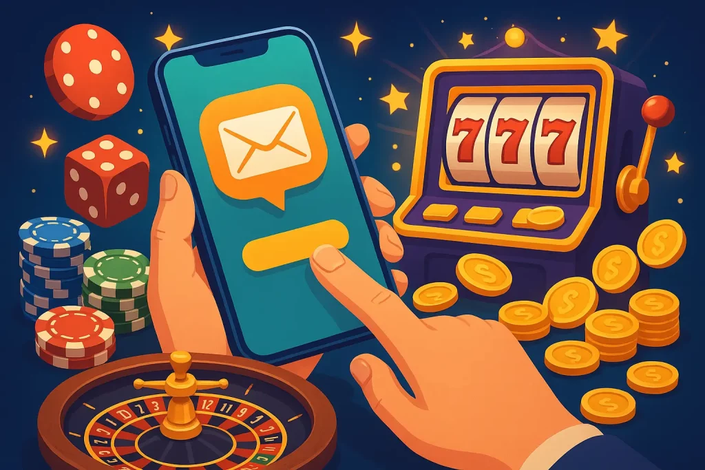 Игра на деньги через SMS
