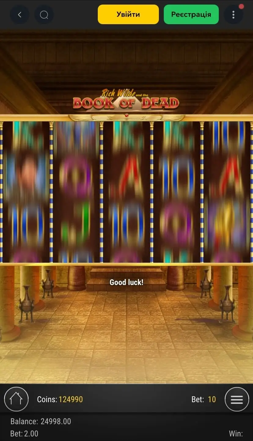 Book of Dead Слот