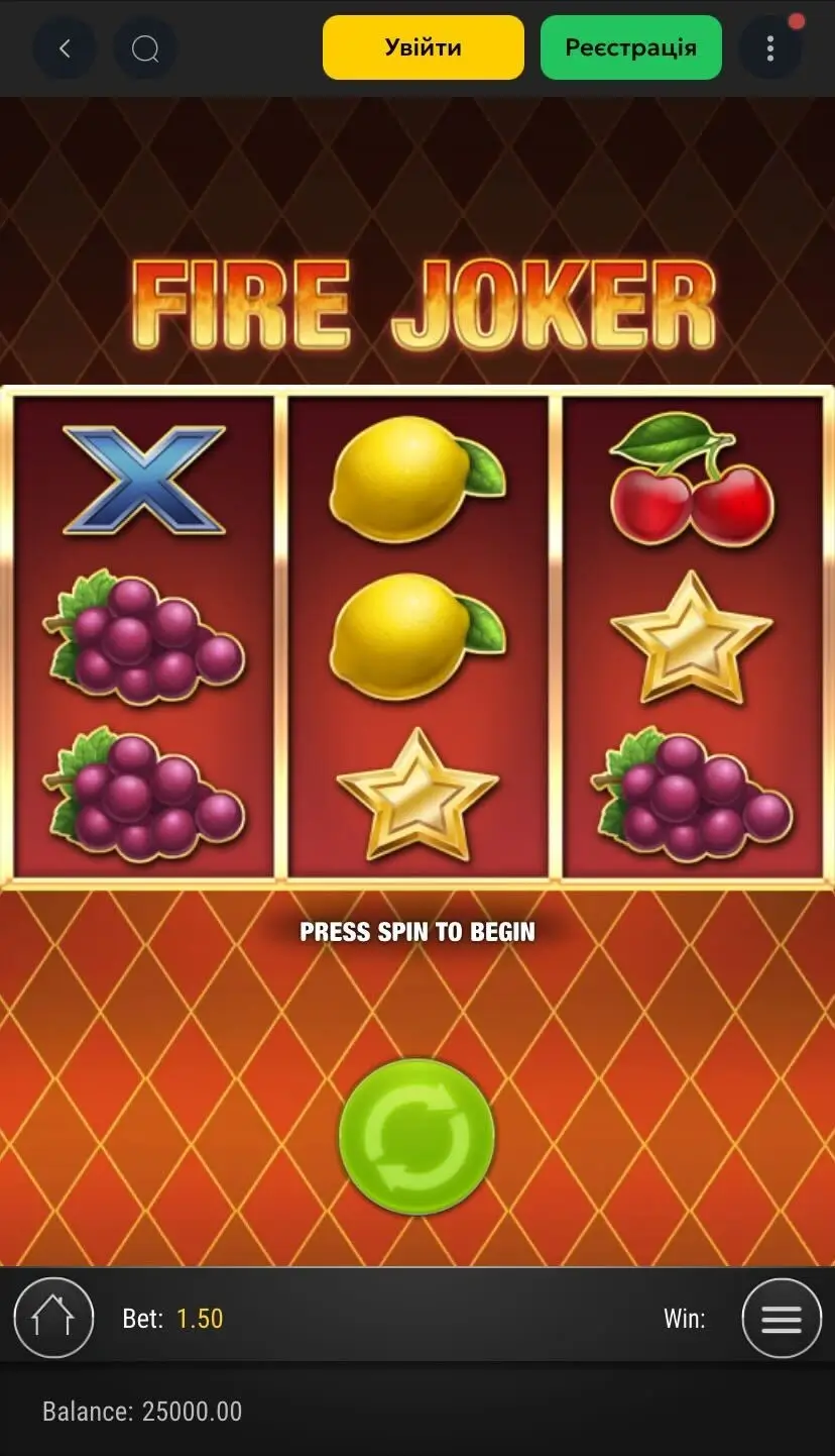 Fire Joker Игра
