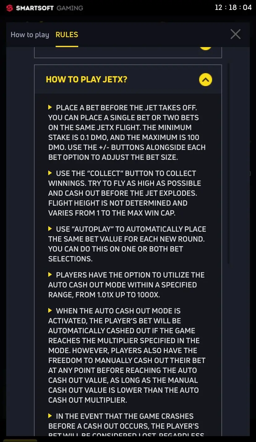 Jetx Як грати